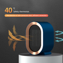 Load image into Gallery viewer, 1200W Electric Fan Desk Heater Desktop Household Portable Electric Heater Stove PTC Radiator Warmer Machine For Winter Home Appliances
