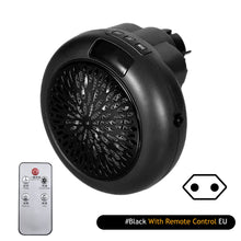 Load image into Gallery viewer, 900W Portable Electric Heater Mini Wall Mount Home Office Warm Air Heater Warmer Fan Silent Remote Fast Heat Thermostat
