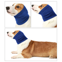 Load image into Gallery viewer, Pet Anti-shock Noise-proof Warm Grooming Earmuffs Turban Dog Ears Cover Flap Head Wrap for Dogs Earmuffs Puppy Soothing Emotions
