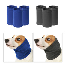 Load image into Gallery viewer, Pet Anti-shock Noise-proof Warm Grooming Earmuffs Turban Dog Ears Cover Flap Head Wrap for Dogs Earmuffs Puppy Soothing Emotions
