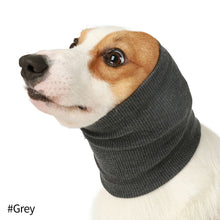 Load image into Gallery viewer, Pet Anti-shock Noise-proof Warm Grooming Earmuffs Turban Dog Ears Cover Flap Head Wrap for Dogs Earmuffs Puppy Soothing Emotions
