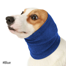 Load image into Gallery viewer, Pet Anti-shock Noise-proof Warm Grooming Earmuffs Turban Dog Ears Cover Flap Head Wrap for Dogs Earmuffs Puppy Soothing Emotions

