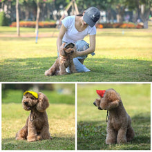 Load image into Gallery viewer, Pet Dog Cap Small Puppy Pets Solid Oxford Cap Dog Baseball Visor Hat Outdoor Accessories Sun Bonnet Cap For Teddy Chihuahua
