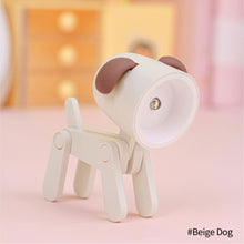 Load image into Gallery viewer, Mini Cute Dog Deer Shape Led Night Lights Folding Desk Lamp Adjustable Kids Bedroom Bedside Decoration Home Room Decor
