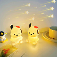 Load image into Gallery viewer, Vinyl Night Light Bedroom Decor Lights Button Battery Powered Cartoon Animal Lamps Xmas Christmas Decorations for Home Bedroom Birthday Wedding Kids Gifts
