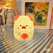 Load image into Gallery viewer, Vinyl Night Light Bedroom Decor Lights Button Battery Powered Cartoon Animal Lamps Xmas Christmas Decorations for Home Bedroom Birthday Wedding Kids Gifts

