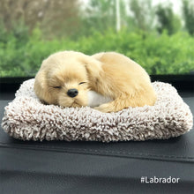 Load image into Gallery viewer, Simulation Mini Dog Cute Labrador Charlie Cloth Pad Plush Cats Children Birthday Gifts Creative Imitation Ornaments Home Decoration Supplies
