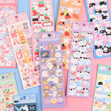 Load image into Gallery viewer, Korean Style Personality Hand Account Cute Cartoon Laser Waterproof Stickers Guka DIY Material Girls Children's Toys Kawaii Gift
