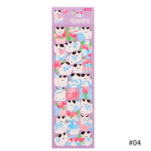 Load image into Gallery viewer, Korean Style Personality Hand Account Cute Cartoon Laser Waterproof Stickers Guka DIY Material Girls Children's Toys Kawaii Gift
