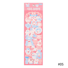 Load image into Gallery viewer, Korean Style Personality Hand Account Cute Cartoon Laser Waterproof Stickers Guka DIY Material Girls Children's Toys Kawaii Gift
