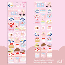 Load image into Gallery viewer, Korean Style Personality Hand Account Cute Cartoon Laser Waterproof Stickers Guka DIY Material Girls Children's Toys Kawaii Gift
