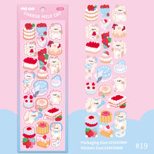 Load image into Gallery viewer, Korean Style Personality Hand Account Cute Cartoon Laser Waterproof Stickers Guka DIY Material Girls Children's Toys Kawaii Gift
