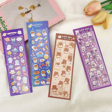 Load image into Gallery viewer, Korean Style Personality Hand Account Cute Cartoon Laser Waterproof Stickers Guka DIY Material Girls Children's Toys Kawaii Gift
