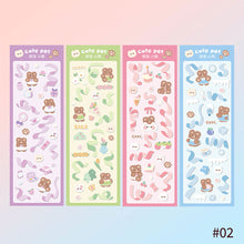 Load image into Gallery viewer, Korean Style Personality Hand Account Cute Cartoon Laser Waterproof Stickers Guka DIY Material Girls Children's Toys Kawaii Gift
