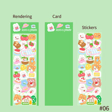 Load image into Gallery viewer, Korean Style Personality Hand Account Cute Cartoon Laser Waterproof Stickers Guka DIY Material Girls Children's Toys Kawaii Gift
