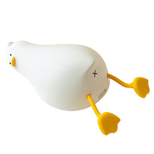 Load image into Gallery viewer, USB Rechargeable Duck Nightlight Patting Switch Children Kid Bedroom Bedside Lamp Decoration Atmosphere Table Lamp Birthday Gift
