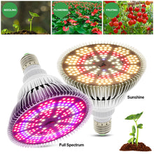 Load image into Gallery viewer, 200LED Phyto Lamp Bulb Full Spectrum LED Grow Bulb E27 AC85-265V Plant Light Phytolamp LED Fitolampy For Indoor Seedlings Flowers Grow Tent
