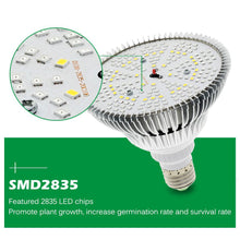 Load image into Gallery viewer, 200LED Phyto Lamp Bulb Full Spectrum LED Grow Bulb E27 AC85-265V Plant Light Phytolamp LED Fitolampy For Indoor Seedlings Flowers Grow Tent

