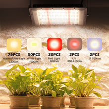 Load image into Gallery viewer, Full Spectrum LED Grow Light Phyto Lamp AC220V Plant Light LED Fitolampy for Greenhouse Hydroponic Plant Growth Lighting
