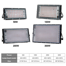 Load image into Gallery viewer, Full Spectrum LED Grow Light Phyto Lamp AC220V Plant Light LED Fitolampy for Greenhouse Hydroponic Plant Growth Lighting
