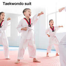 Load image into Gallery viewer, Children Adult Taekwondo Dobok Clothes Karate Suit Taekwondo Uniform Karate Clothes

