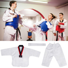 Load image into Gallery viewer, Children Adult Taekwondo Dobok Clothes Karate Suit Taekwondo Uniform Karate Clothes
