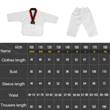 Load image into Gallery viewer, Children Adult Taekwondo Dobok Clothes Karate Suit Taekwondo Uniform Karate Clothes
