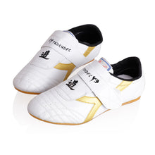 Load image into Gallery viewer, Breathable White Taekwondo Shoes Kung Fu Shoes Wushu Taichi Karate Martial Arts Wrestling Fighting Sneakers
