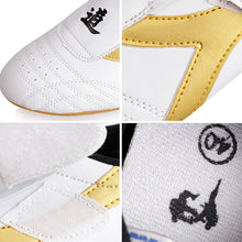 Load image into Gallery viewer, Breathable White Taekwondo Shoes Kung Fu Shoes Wushu Taichi Karate Martial Arts Wrestling Fighting Sneakers
