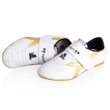 Load image into Gallery viewer, Breathable White Taekwondo Shoes Kung Fu Shoes Wushu Taichi Karate Martial Arts Wrestling Fighting Sneakers
