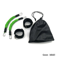 Load image into Gallery viewer, 20LB-80LB Gym Rubber Pull Rope Resistance Band Fitness Training Trainer Taekwondo Kick
