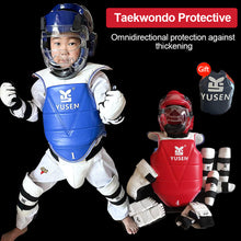 Load image into Gallery viewer, Taekwondo Set Taekwondo Protective Gear Helmet Armor Kickboxing Boxing Glove Taekwondo Equipment Head Protector
