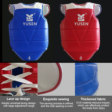 Load image into Gallery viewer, Taekwondo Set Taekwondo Protective Gear Helmet Armor Kickboxing Boxing Glove Taekwondo Equipment Head Protector

