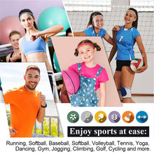 Load image into Gallery viewer, Women Men Elastic Absorbent Sweat Bands Yoga Running Fitness Headband Thin Sports Hair Bands Anti-slip Girls Hair Accessories
