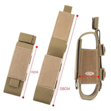 Load image into Gallery viewer, Tactical Tourniquet Bag EMT Storage Bag Trauma Medical Scissor MOLLE Pouch EDC Belt Pouch Flashlight Holster for Outdoor Sports

