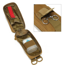 Load image into Gallery viewer, Tactical Molle First Aid Kits Medical Bag Outdoor Army Tourniquet Hunting Emergency Camping Survival Tool Military EDC Pouch
