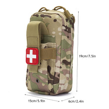 Load image into Gallery viewer, Tactical Molle First Aid Kits Medical Bag Outdoor Army Tourniquet Hunting Emergency Camping Survival Tool Military EDC Pouch
