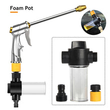 Load image into Gallery viewer, 1Set Foam Lance Snow Sprayer Pot High Pressure Washer Gun Car Window Soap Foamer Wash Watering Sprinkler Foam Cleaning Tool
