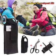 Load image into Gallery viewer, Tactical Military Tourniquet Trauma Medical Shear Tourniquet Bag Molle Pouch Duty Belt Loop For First Aid Kit Fast Hemostasis
