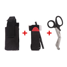 Load image into Gallery viewer, Tactical Military Tourniquet Trauma Medical Shear Tourniquet Bag Molle Pouch Duty Belt Loop For First Aid Kit Fast Hemostasis
