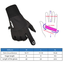 Load image into Gallery viewer, Winter Waterproof Cycling Gloves Touch Screen Gloves Fleece Outdoor Scooter Windproof Riding Motorcycle Ski Warm Bike Gloves
