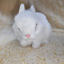 Load image into Gallery viewer, Simulation Rabbit Toy Squatting Model Home Decoration Rabbit Model Easter Rabbits Simulation Plush Toys Action Figures Kids Gift
