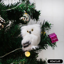 Load image into Gallery viewer, Christmas Cute Simulation Owl Squirrel Elk Cat Christmas Tree Decoration Gardening Decoration Simulation Animal Doll Pendant Kid Gift Navidad Festival
