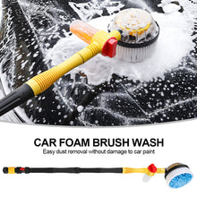 Load image into Gallery viewer, Professional Automatic Car Foam Brush Wash Kit Spray Foam Rotating Brush Portable Auto Clean Tools Switch Flow
