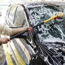 Load image into Gallery viewer, Professional Automatic Car Foam Brush Wash Kit Spray Foam Rotating Brush Portable Auto Clean Tools Switch Flow
