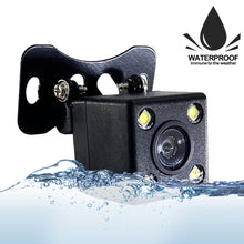 Load image into Gallery viewer, 4LED/8LED/12LED Car Rear View Camera Wide Angle HD Waterproof Backup Parking Reverse

