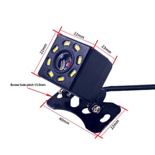 Load image into Gallery viewer, 4LED/8LED/12LED Car Rear View Camera Wide Angle HD Waterproof Backup Parking Reverse
