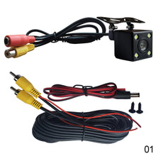 Load image into Gallery viewer, 4LED/8LED/12LED Car Rear View Camera Wide Angle HD Waterproof Backup Parking Reverse
