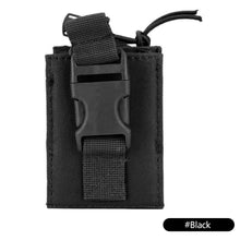 Load image into Gallery viewer, Tactical Molle Radio Walkie Talkie Pouch Waist Bag Holder Pocket Portable Interphone Holster Carry Bag Walkie-Talkie Case Holder
