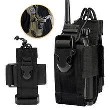 Load image into Gallery viewer, 1000D Tactical Molle Walkie Talkie Pouch Interphone Storage Bag Outdoor Molle Radio Pouch Walkie-Talkie Case Holder Molle Pouch
